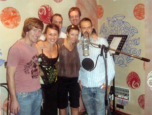 Amanda with Dannii Minogue